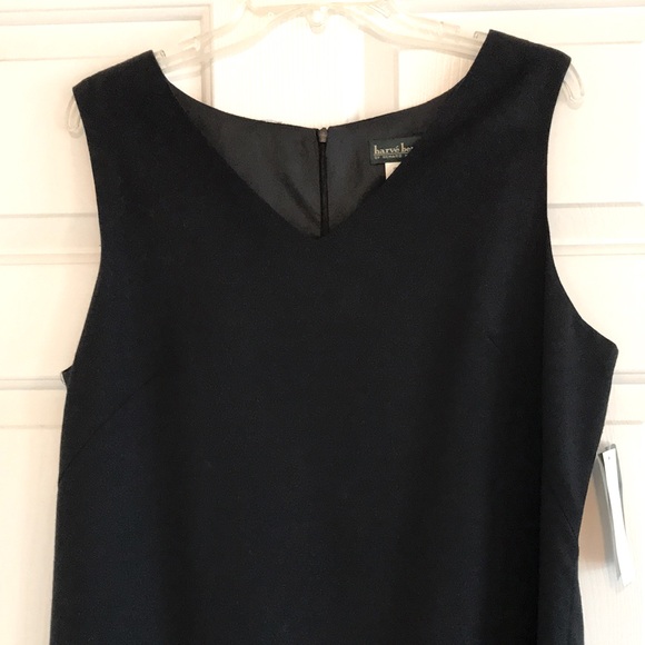 ❤️ NWT! HARVE BERNARD Black Dress SZ 16 - Picture 2 of 9